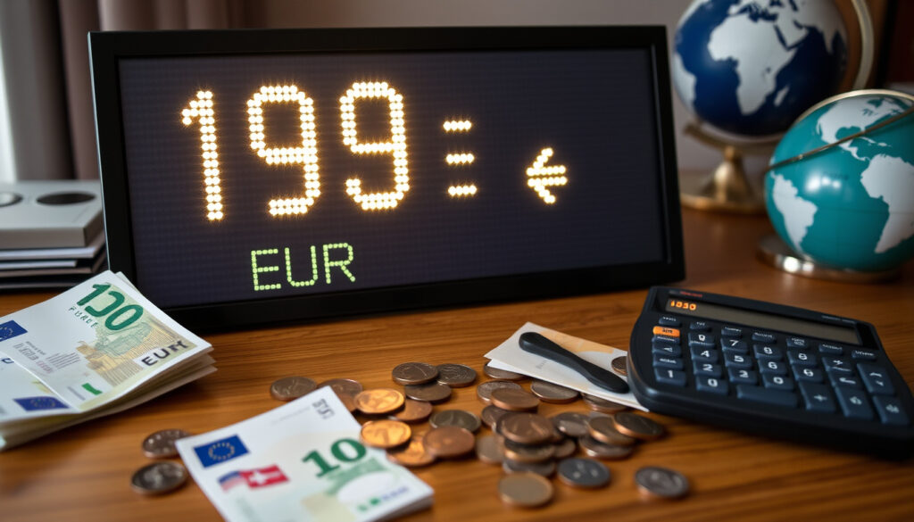 190 Euro in CHF umrechnen: aktueller Kurs & Tipps